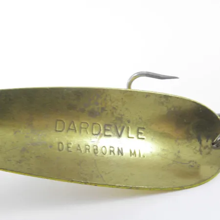 Ondulante Eppinger Dardevle, Five of Diamonds, 28g, Dorso Ottone, #3382