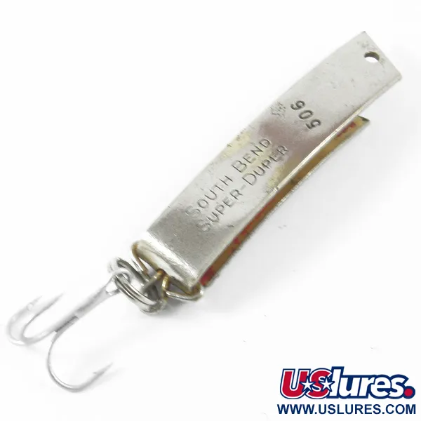 South Bend Super-Duper 506 Ondulante, Nichel, 7g, Piega a U, #3393
