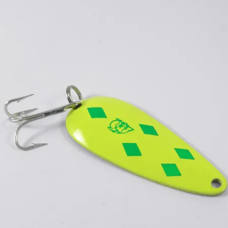 Eppinger Dardevle Imp 3407 Ondulante, Giallo/Verde/Nickel, 11g, #3407