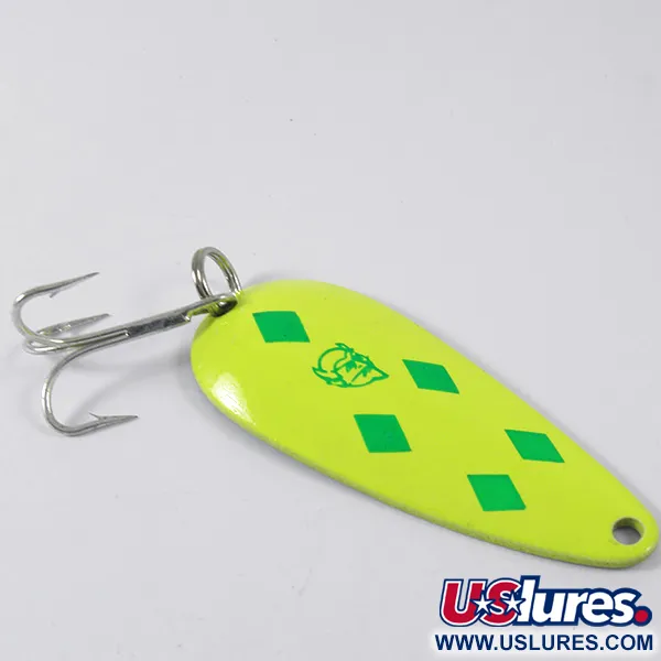 Eppinger Dardevle Imp 3407 Ondulante, Giallo/Verde/Nickel, 11g, #3407
