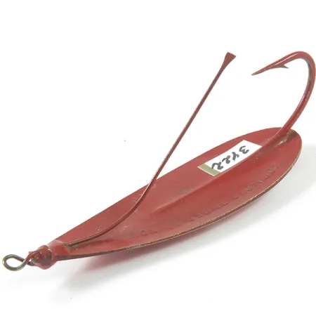 Weedless Johnson Silver Minnow Ondulante, Rosso/Bianco, 14g, Antialga, #3422