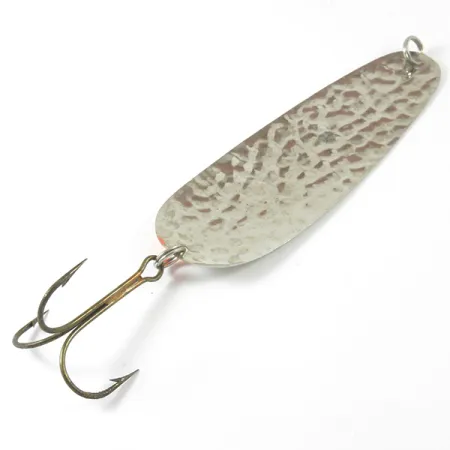 Acme Looter UV Ondulante da traina, Argento martellato, 8g, UV, #3428