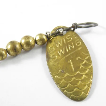 Renosky Lures Swiss Swing Cucchiaino, Ottone, 1,6g, Scaglie, #3463