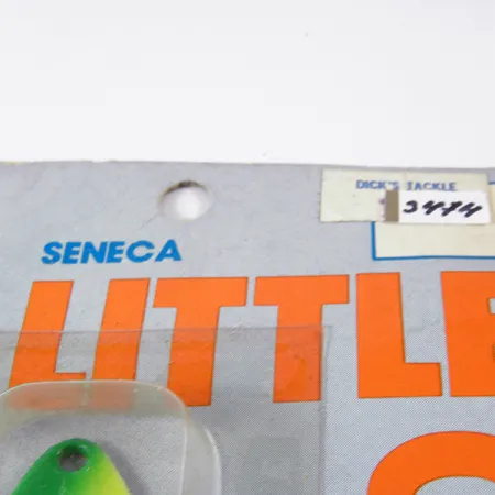 Seneca Little Cleo (Hula Girl) Ondulante, Giallo/Verde/Nickel, 14g, #3474