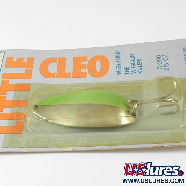 Seneca Little Cleo (Hula Girl) Ondulante, Chartreuse, 14g, #3475