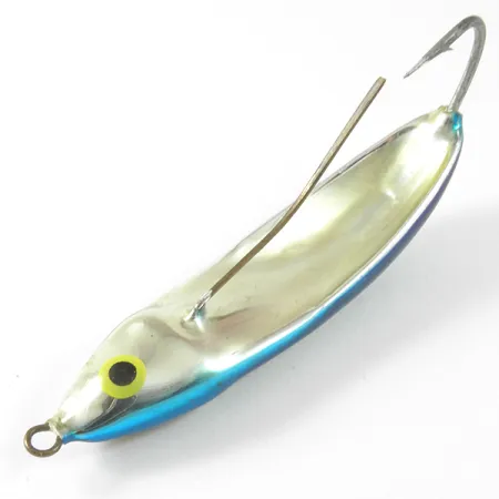 Weedless Rapala Minnow Spoon Ondulante, Blu Metallizzato, 10g, #3476