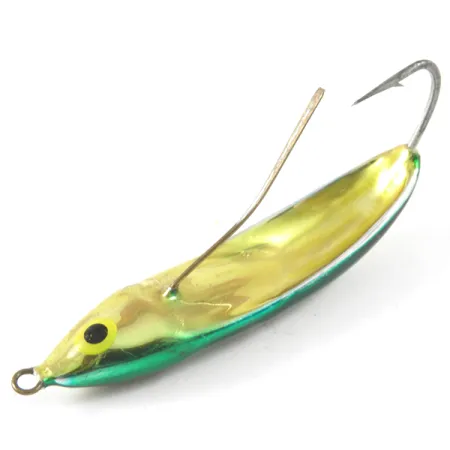 Rapala Minnow Spoon Ondulante, Oro / Verde, 10g, Antialga, #3488