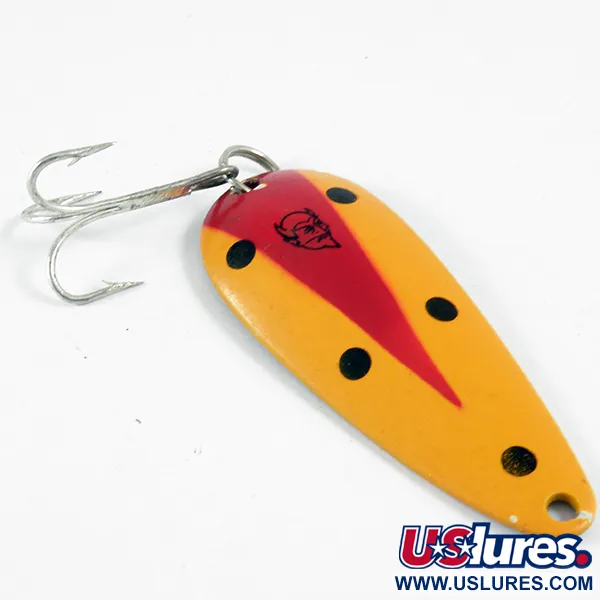 Ondulante Eppinger Dardevle Imp, Arancione/Rosso/Nickel, 11g, #3502