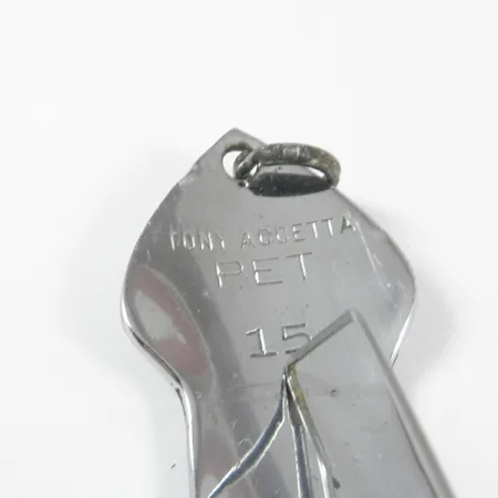 Tony Accetta Pet Spoon 15 Ondulante, Nichel, 14g, Antialga, #3511