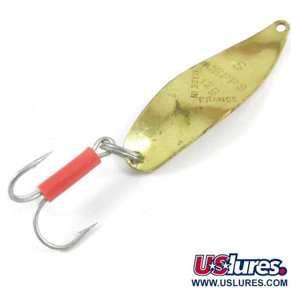 Mepps Syclops 1 Ondulante, Oro, 12g, Trama a Scaglie, #3527