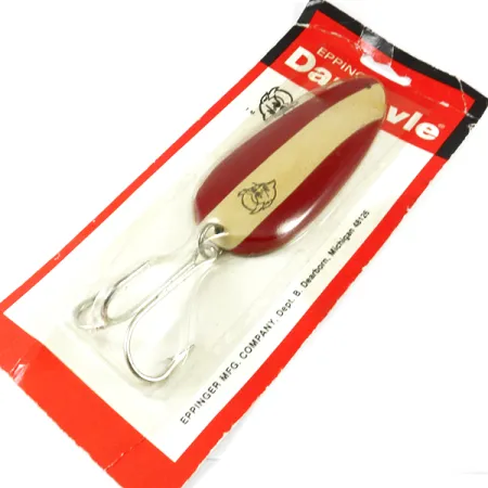 Eppinger Dardevle Huskie Junior Ondulante, Rosso/Bianco/Nickel, 58g, #3539
