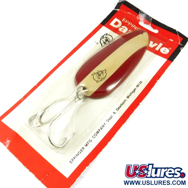 Eppinger Dardevle Huskie Junior Ondulante, Rosso/Bianco/Nickel, 58g, #3539