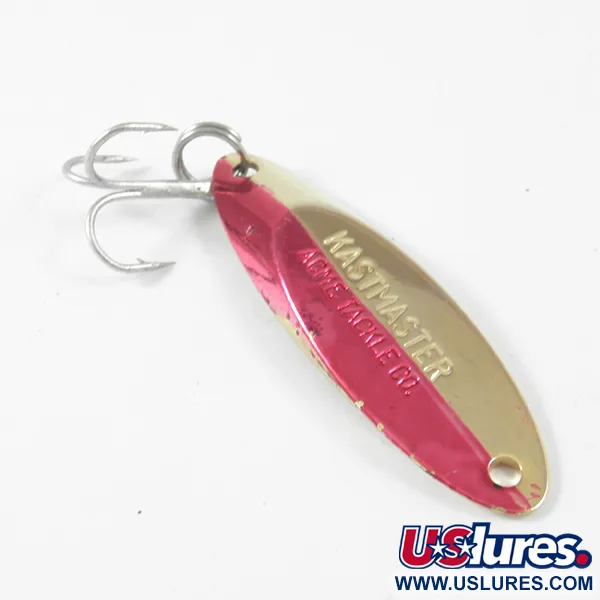 Acme Kastmaster 3544 Ondulante, Oro / Rosso, 7g, Lega ottone, #3544