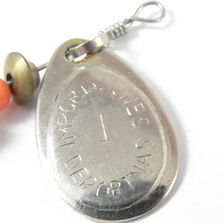 IMPORTACIONES DEPORTIVAS 1 Cucchiaino rotante, Nichel, 3,5g, Corpo ottone, #3558