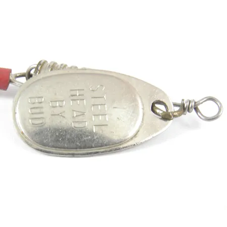 Yakima Bait Steel Head 1 by Bud Cucchiaino, Nickel, 3g, corpo rigato, #3561