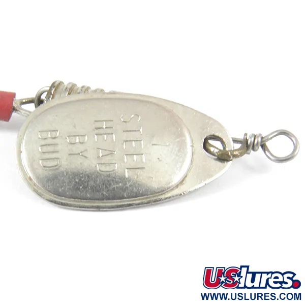 Yakima Bait Steel Head 1 by Bud Cucchiaino, Nickel, 3g, corpo rigato, #3561