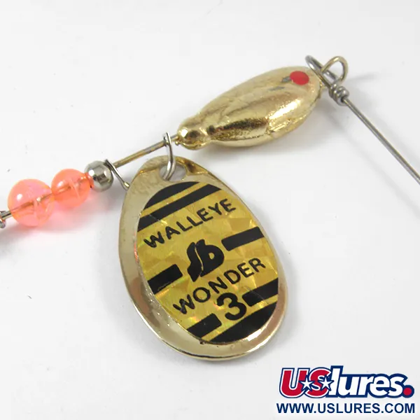 South Bend Walleye Wonder 3 Esca, Oro, 14g, paletta stampata, #3571