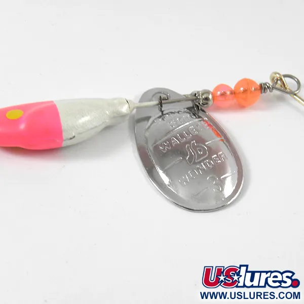 South Bend Walleye Wonder 3 Spinnerbait, Nichel, 17g, Vintage, #3572