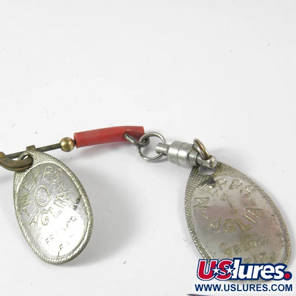 Mepps 1 Original french spinner, Argento, 8g, Doppia Paletta, #3574