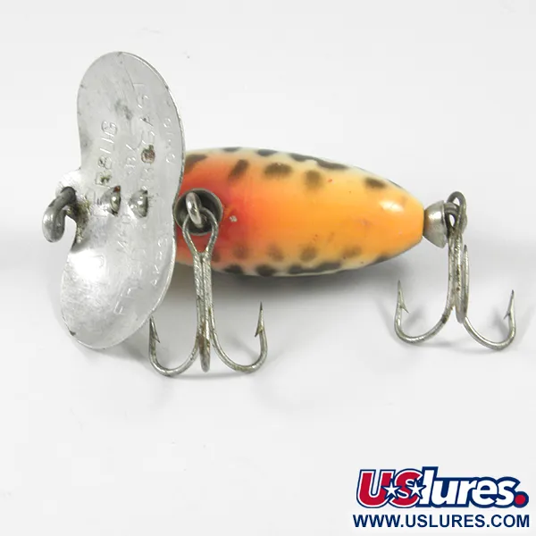 Fred Arbogast Jitterbug Topwater, Tiger, 7g, Paletta Metallo, #3589