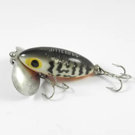 Fred Arbogast Jitterbug Topwater, Tiger, 7g, Paletta Metallo, #3589