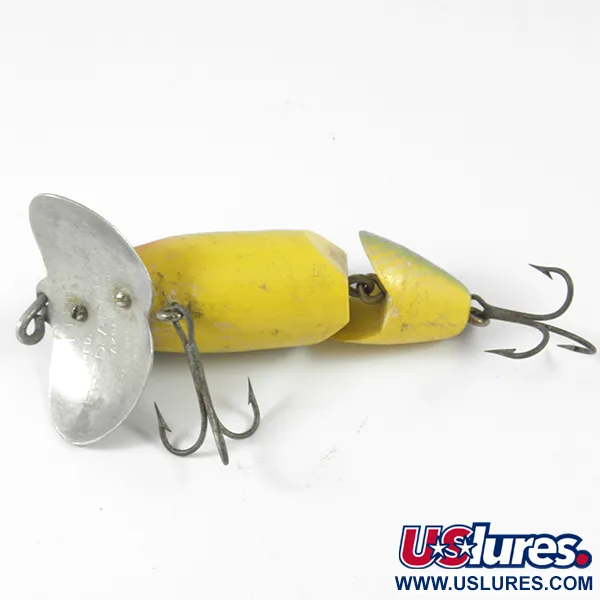 Fred Arbogast Jitterbug Jointed Esca Superficie, Perch, 10g, #3590