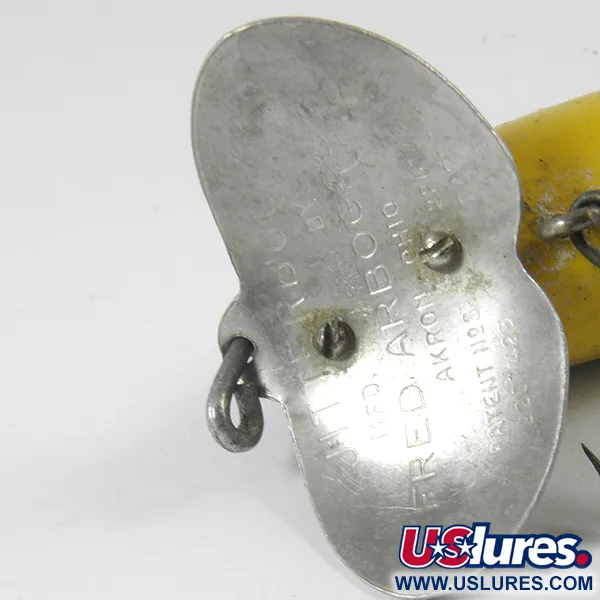 Fred Arbogast Jitterbug Jointed Esca Superficie, Perch, 10g, #3590