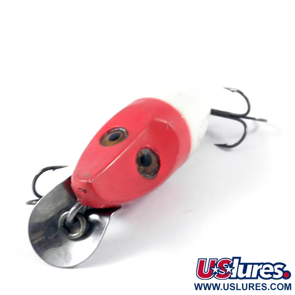 Heddon River Runt Midget Esca, Red Head, 14g, Suspending, #3591