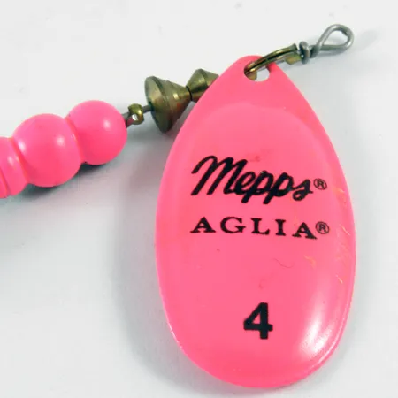 Mepps Aglia 4 Cucchiaino, Hot Pink, 9g, Alta Visibilità, #3610