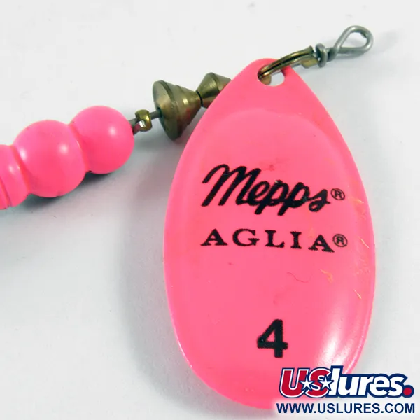 Mepps Aglia 4 Cucchiaino, Hot Pink, 9g, Alta Visibilità, #3610