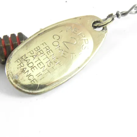 Mepps Comet Mino 2 Cucchiaino, Oro, 6g, Shad in Gomma, #3623