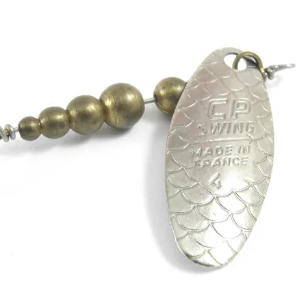 C.P. Swing CP-Swing 4 Cucchiaino, Nichel/Ottone, 4,7g, Trama Scaglie, #3636