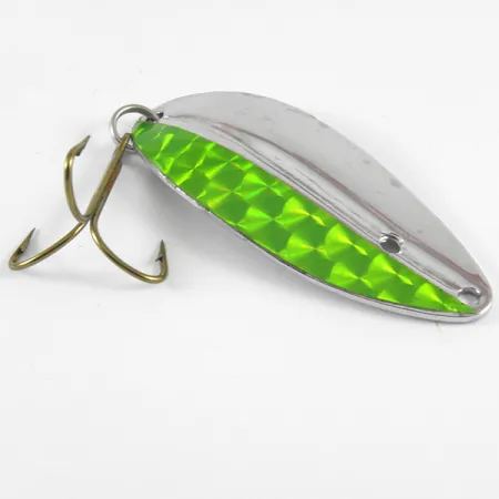 Ondulante TODDCO Main liner, Nichel / Verde, 11g, Nido d'ape, #3670