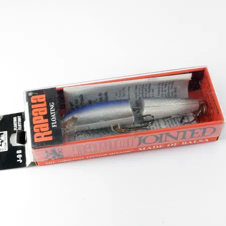 Rapala Jointed J-9B Esca Articolata, Light Blue, 6g, Balsa, #3699