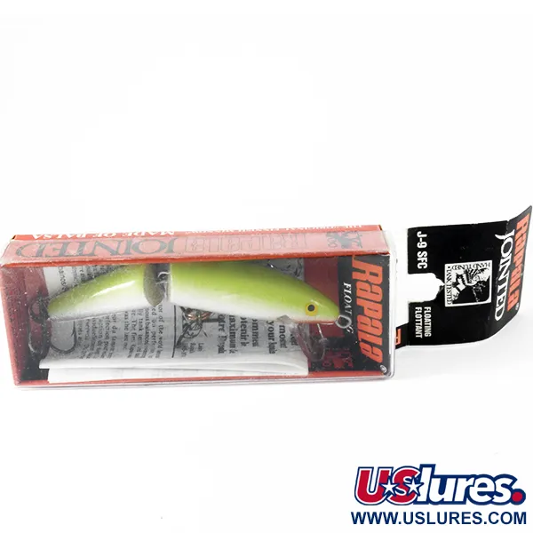 Rapala Jointed J-9SFC Artificiale Snodato, SFC, 6g, Balsa, #3700