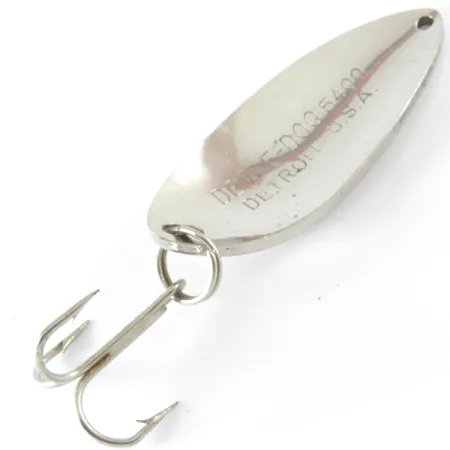 Dardevle Devle Dog 5400 Ondulante, Nickel, 18g, Marchio Detroit, #3710