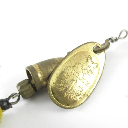 Blue Fox Super Vibrax 1 Foxtail Cucchiaino, Ottone, 4g, Amo Piumato, #3713