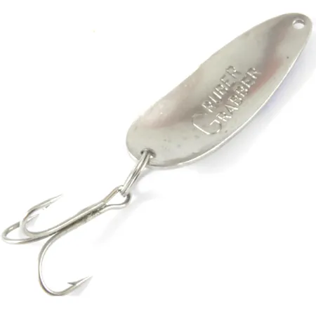 Weaver Lure Ruber Grabber Ondulante, Nickel/Blu, 7g, Banda Olo, #3729
