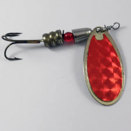 Shakespeare Jet Spinner, Oro / Rosso, 12g, Esca Rotante, #3745