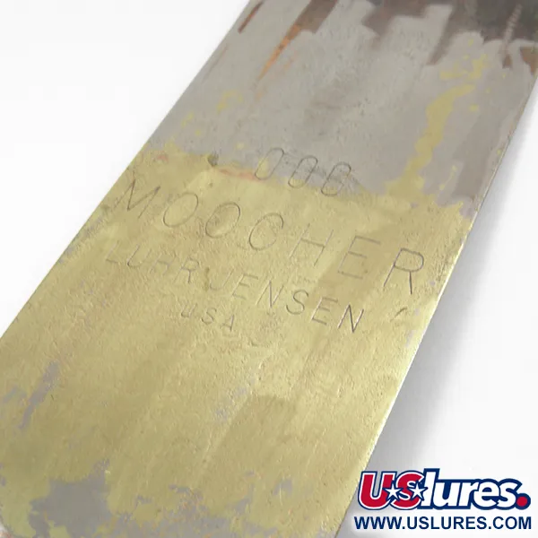 Luhr Jensen Moocher Flasher, Nichel / Ottone, 21g, Traina, #3748