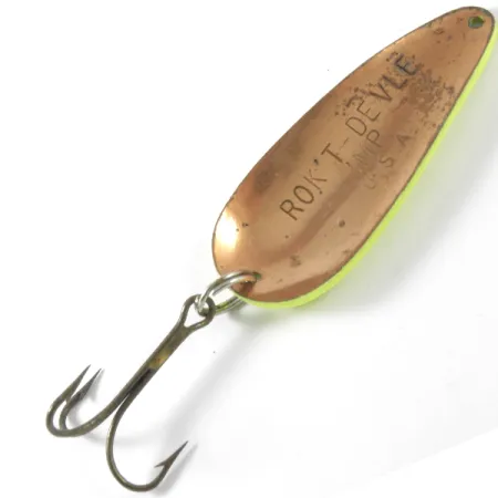 Eppinger Dardevle Rok't Imp UV Ondulante, Yellow/Copper, 21g, UV, #3757