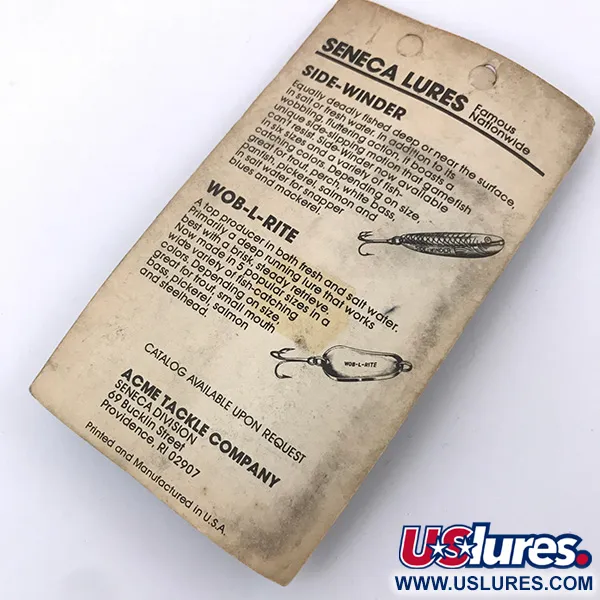 Seneca Little Cleo (Hula Girl) Ondulante, Nickel / Orange, 10g, #3768