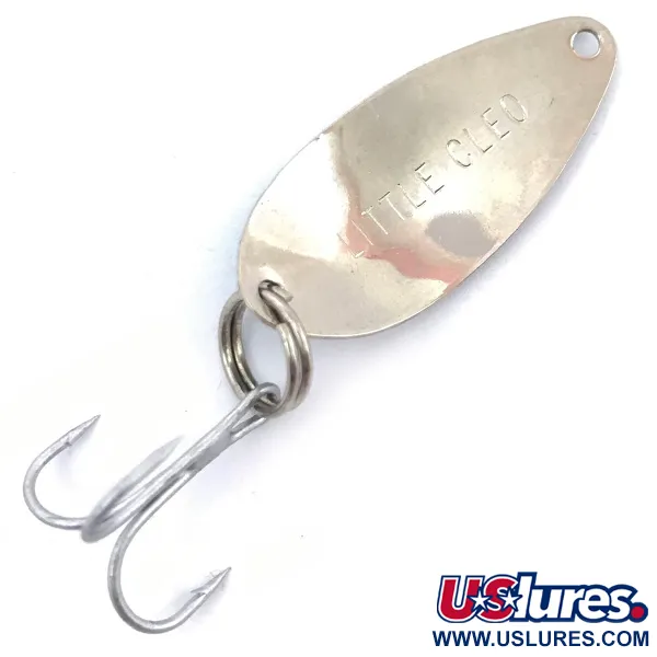 Acme Little Cleo Ondulante Traina, Nichel / Verde, 1.8g, Bitono, #3770