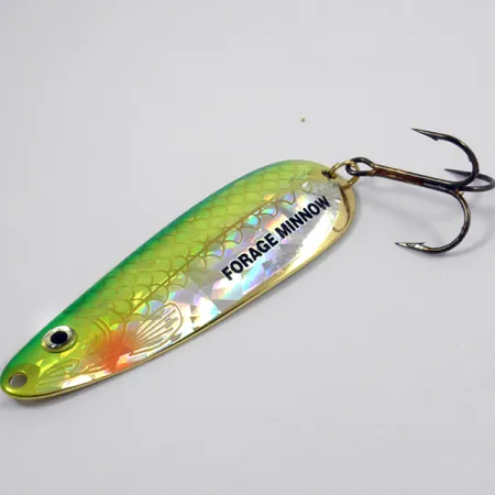 Northland Forage Minnow Ondulante, Rainbow Green / Gold, 21g, Scaglie, #3772