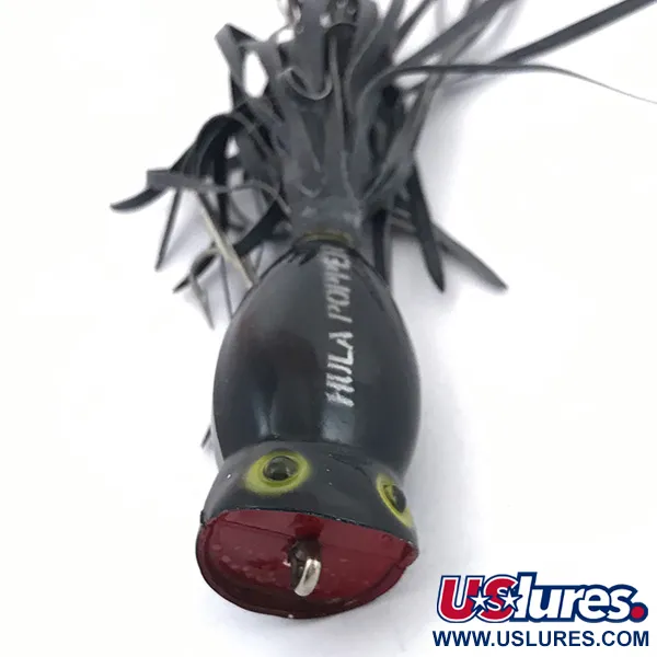 Fred Arbogast Hula Popper Popper, Nero / Rosso, 8g, #3788