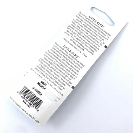 Acme Little Cleo Ondulante, White Pearl / Red, 9.4g, Wiggling, #3800