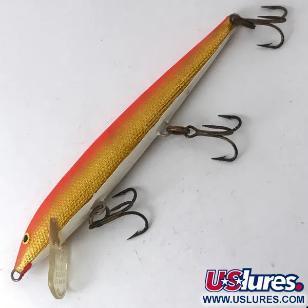 Rapala Original Floater Artificiale, Orange, 5g, Balsa, #3835