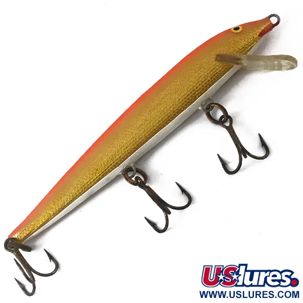 Rapala Original Floater Artificiale, Orange, 5g, Balsa, #3835