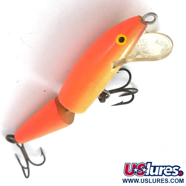 RAPALA Rapala Jointed J-9 Snodato, Arancione, 6g, Balsa, #3837