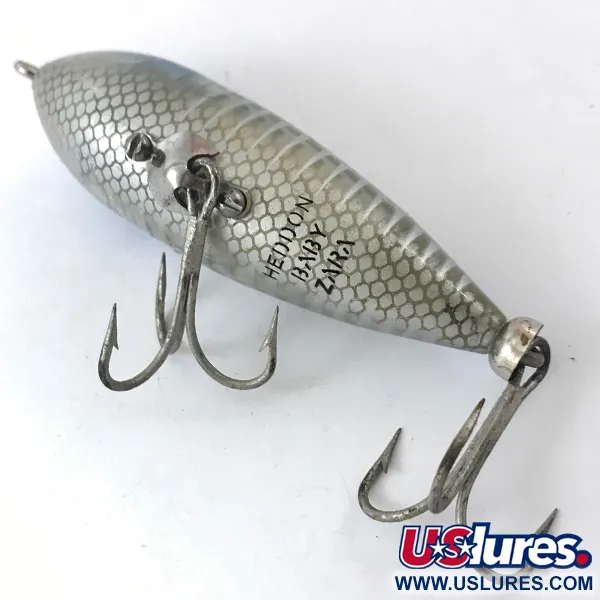 Heddon Baby Zara Esca Superficie, Blu Chiaro, 10g, Vintage, #3839